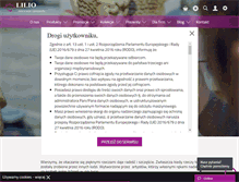 Tablet Screenshot of lilio.pl